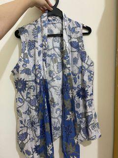 Vest Batik - luaran batik - atasan batik wanita