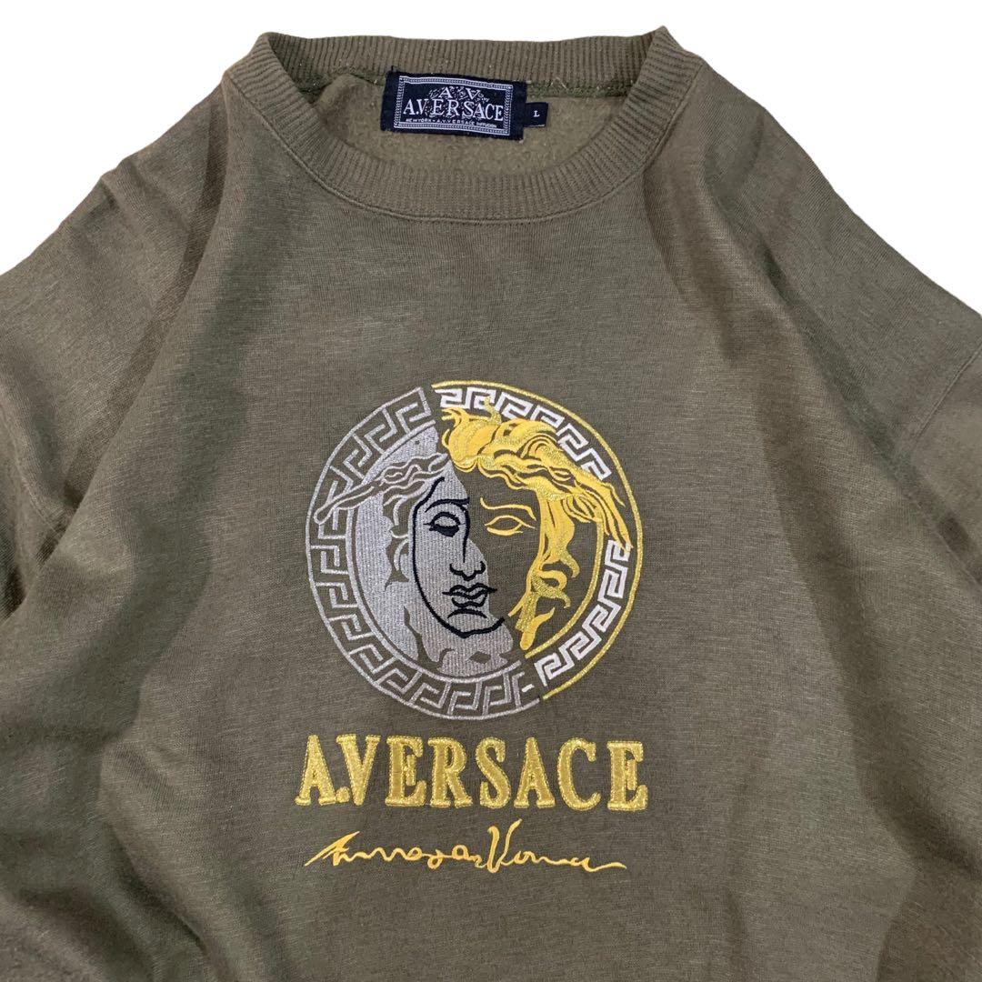 Vintage 90s Alfredo Versace Medusa Sweater A. Versace Jacket 