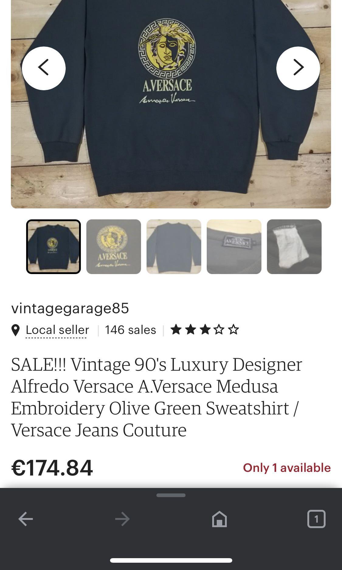 Vintage alfredo versace - Gem