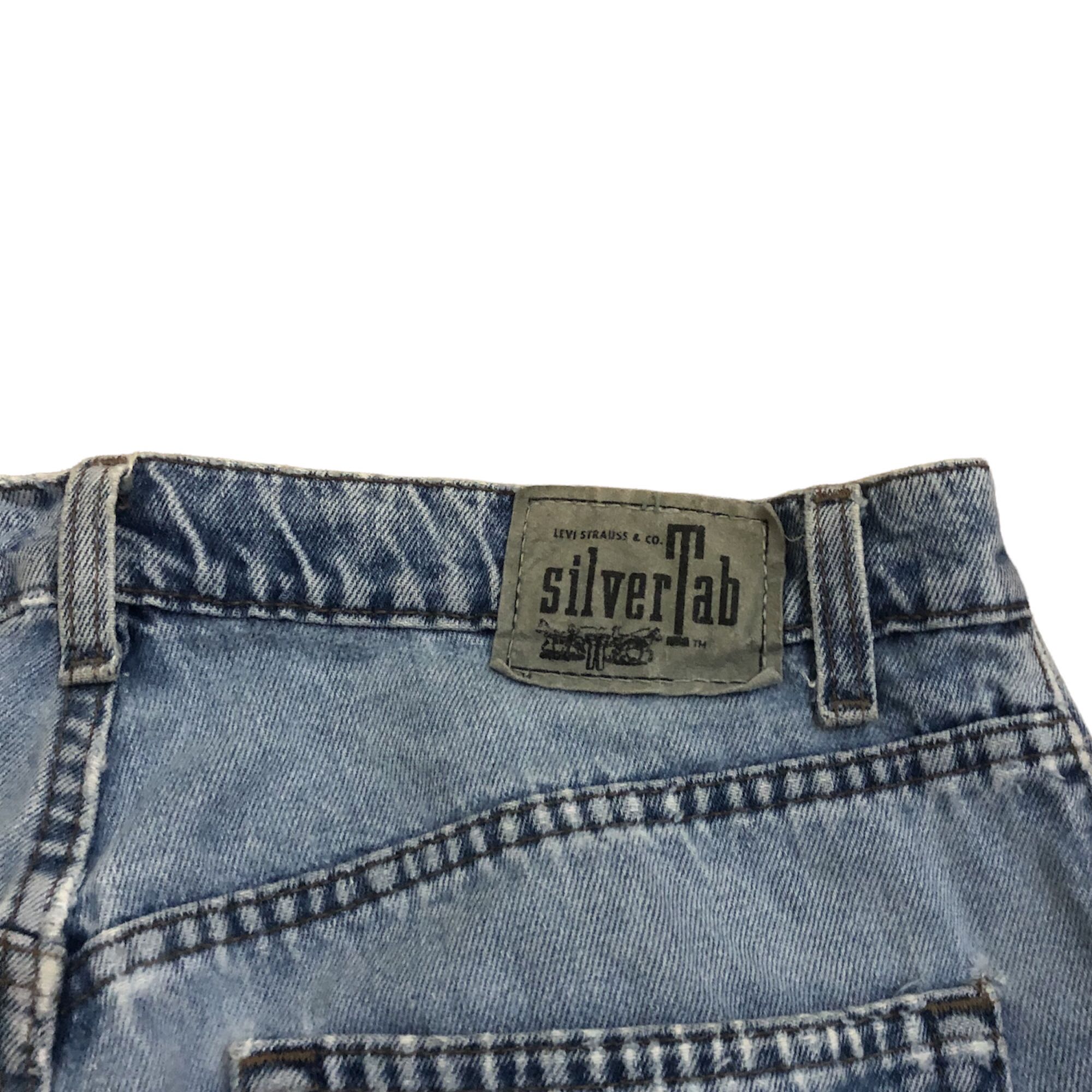 Vintage Levi's SilverTab BAGGY Denim Pants, Men's Fashion, Bottoms, Jeans  on Carousell