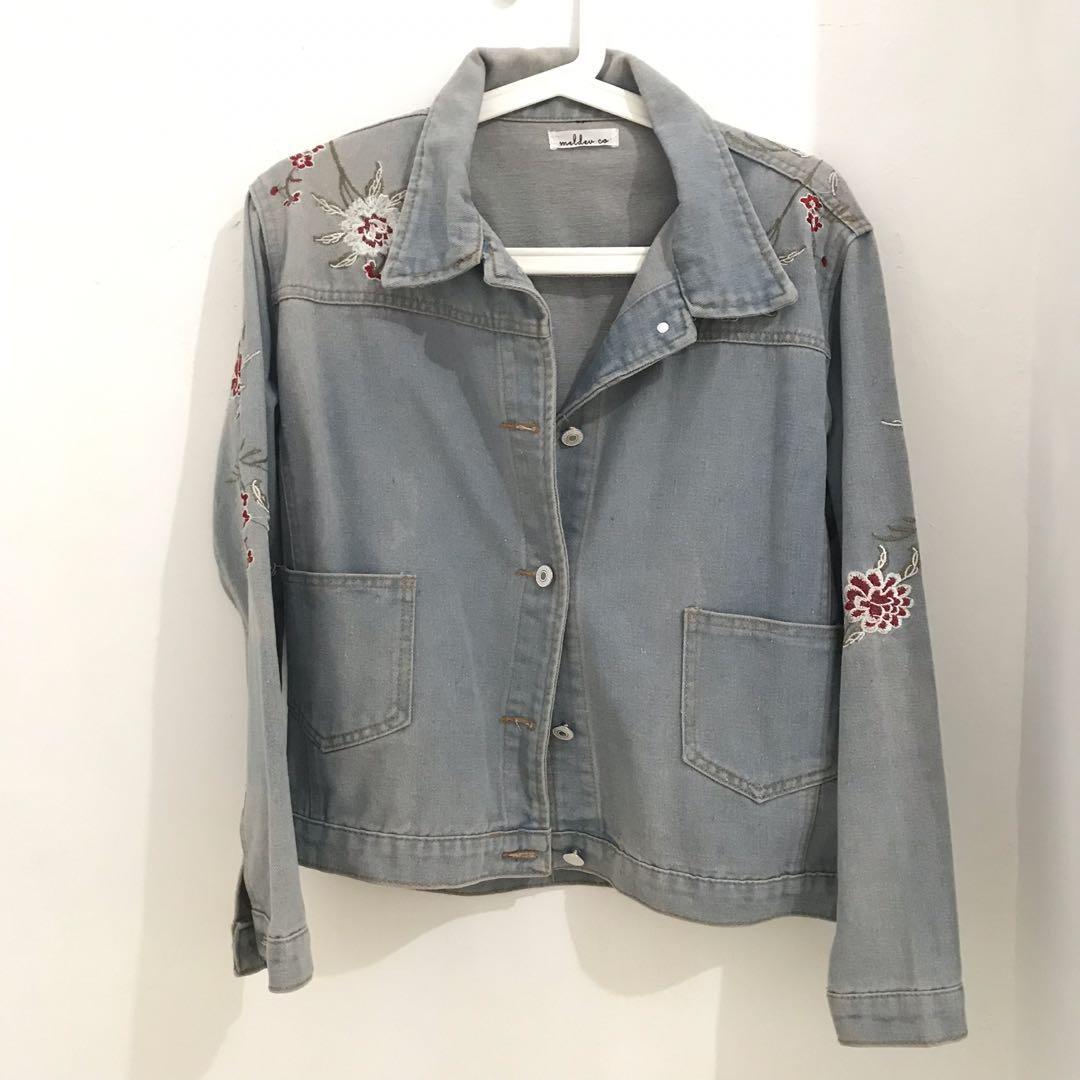 Vintage Thrifted Washed Embroidered 