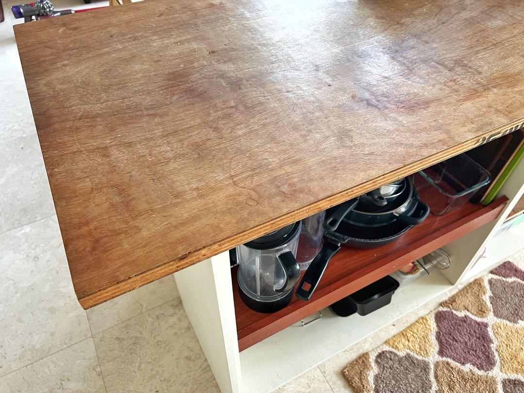Wooden Kitchen Island - Moving Out Sale, Furniture & Home ...