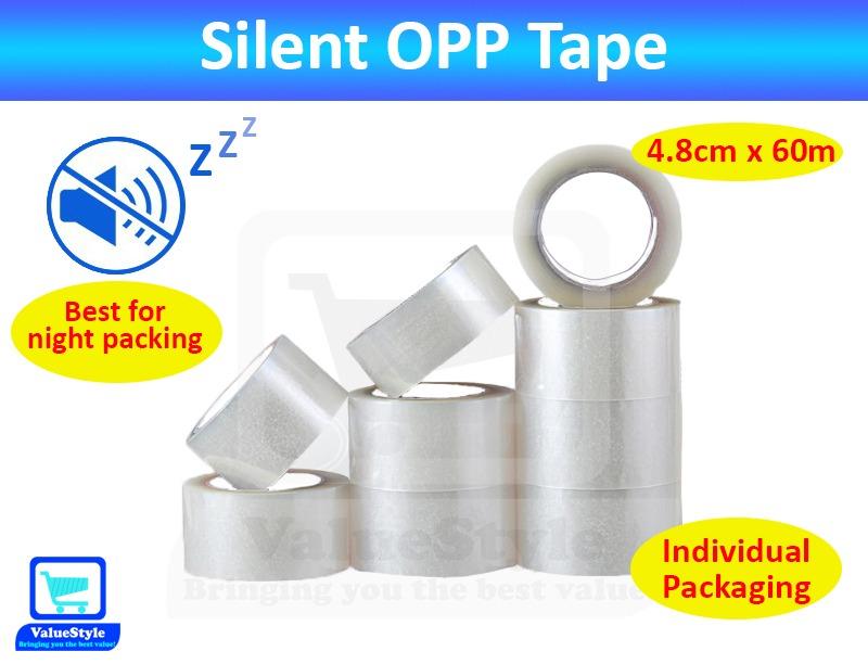 1️⃣ Silent Opp Tape / Adhesive Tape / Clear Tape ...