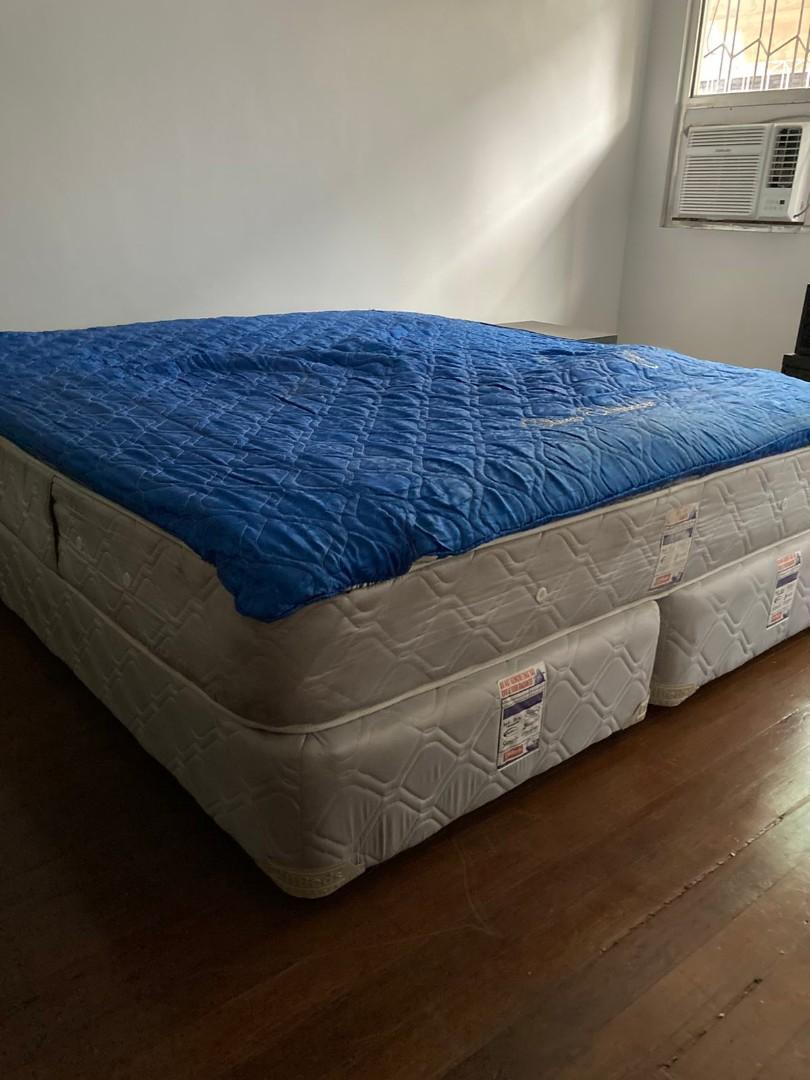 2nd Hand King Size Bed, Furniture & Home Living, Furniture, Bed Frames & Mattresses on Carousell