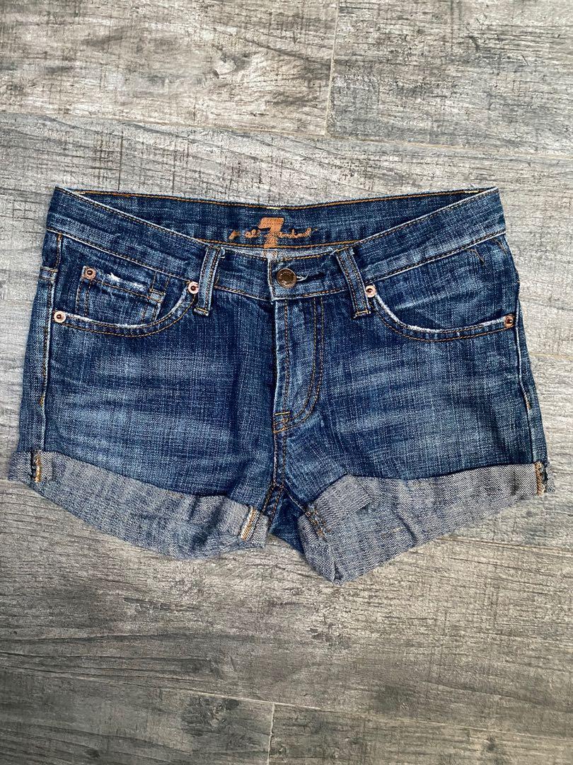 7 for All Mankind Denim Shorts size 26 