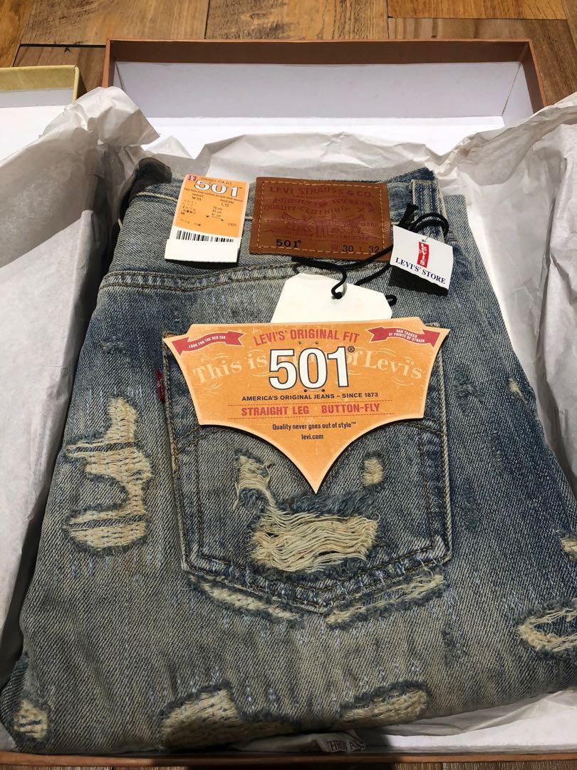 日本版🇯🇵🇯🇵 Levi's 501 limited edition 罕有連vintage box