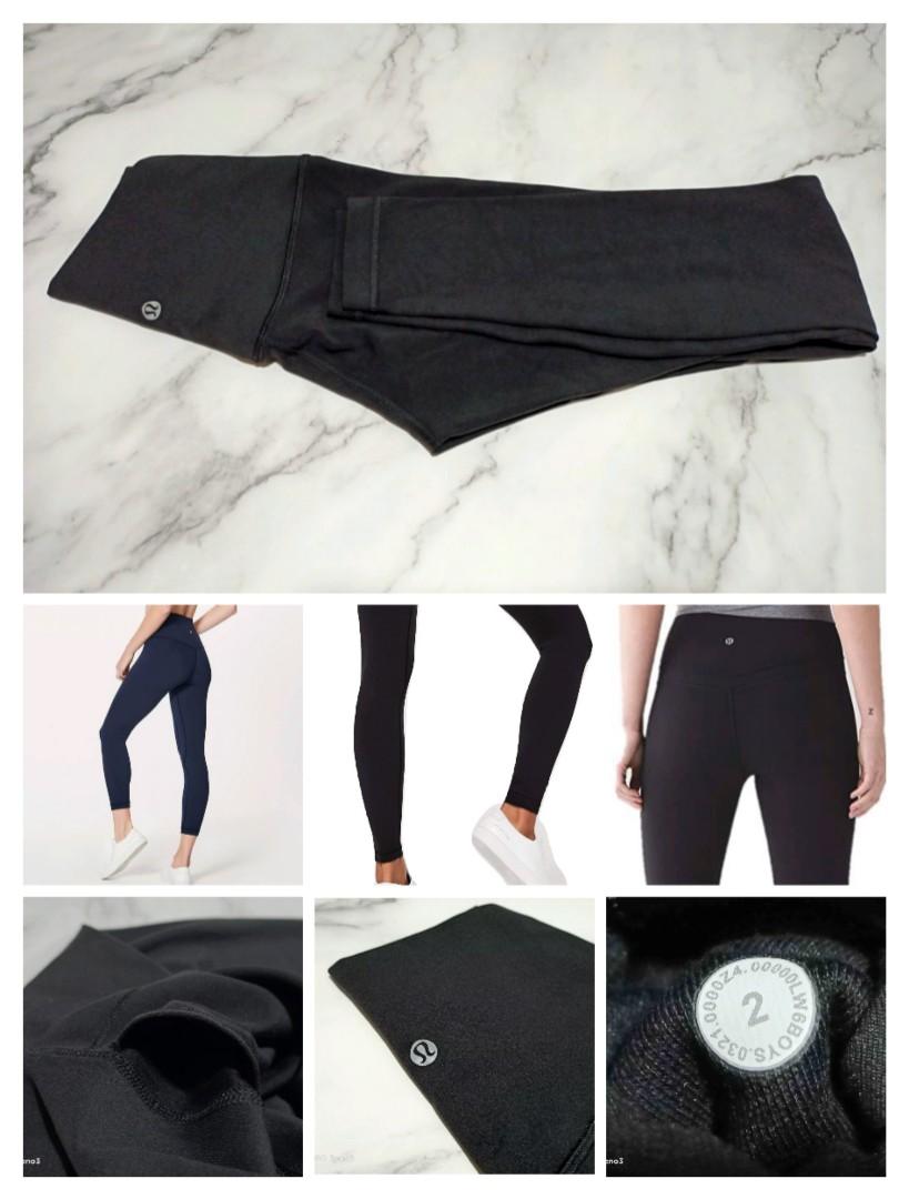 ♥️ Lululemon leggings Lululemon tights Lululemon 3 quarters. Brand New,  various colours and sizes. 100% authentic. Brand New, Free Delivery, while  stocks last!, Women's Fashion, Activewear on Carousell
