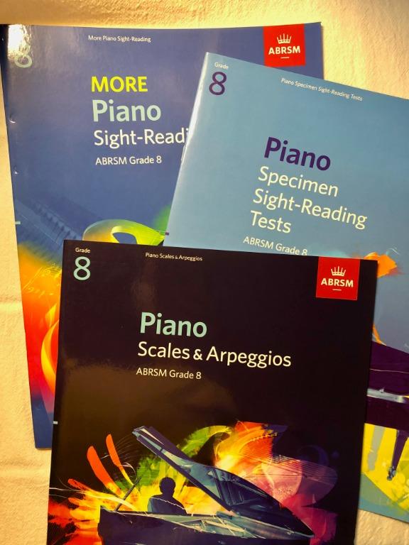 ABRSM Grade 8 Piano Scales & Arpeggios / Specimen SightReading Tests