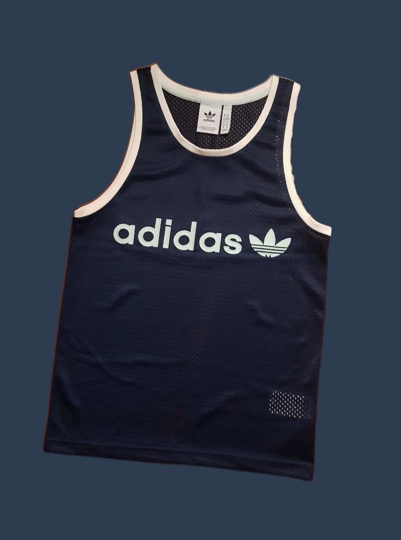 Navy blue shell top adidas shop
