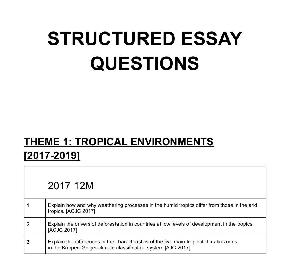 explain essay question