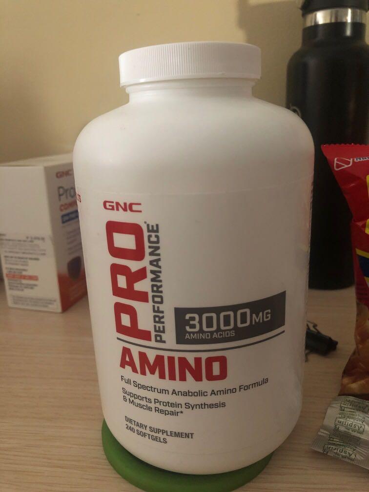 Amino Acid GNC, Health & Nutrition, Health Supplements, Health Food