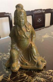 Antique Porcelain figurine 关公