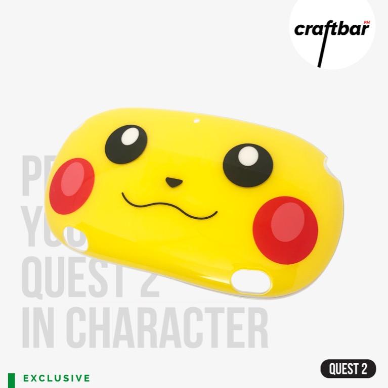 Anti-Scratch Character Plates for Oculus / Meta Quest 2 by craftbarPH (Category: Virtual Reality) located in Bulacan. Submitted by craftbarph (Listing ID 1165680402, Image 1). Description: Gear up for your fun VR adventure with our premium-quality Anti-Scratch Character Protective Plates for Quest 2! These semi-flexible, tough and durable shells safeguards your headset against accidental damage. With precise craftsmanship, it's designed to be uno
