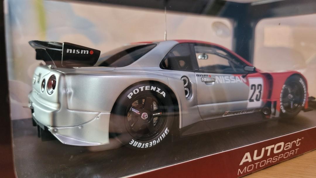 全新Autoart 1:18 Skyline GTR R34 JGTC 2003 Test Car #23, 興趣及