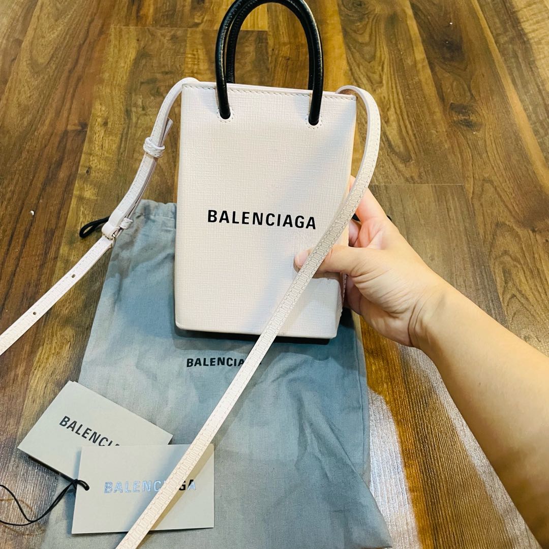 Balenciaga Mini Shopping Bag in sweet pink