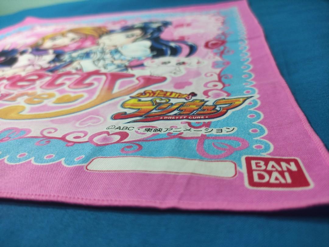 Bandai Pretty Cure Precure Anime Handkerchief Hanky Panyo, Hobbies