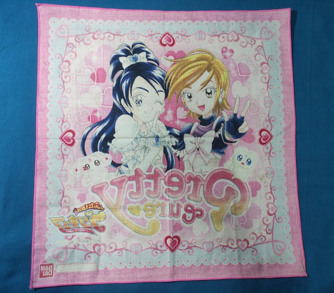 Bandai Pretty Cure Precure Anime Handkerchief Hanky Panyo, Hobbies