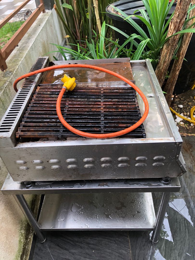 Gas bbq new arrivals with hot plate