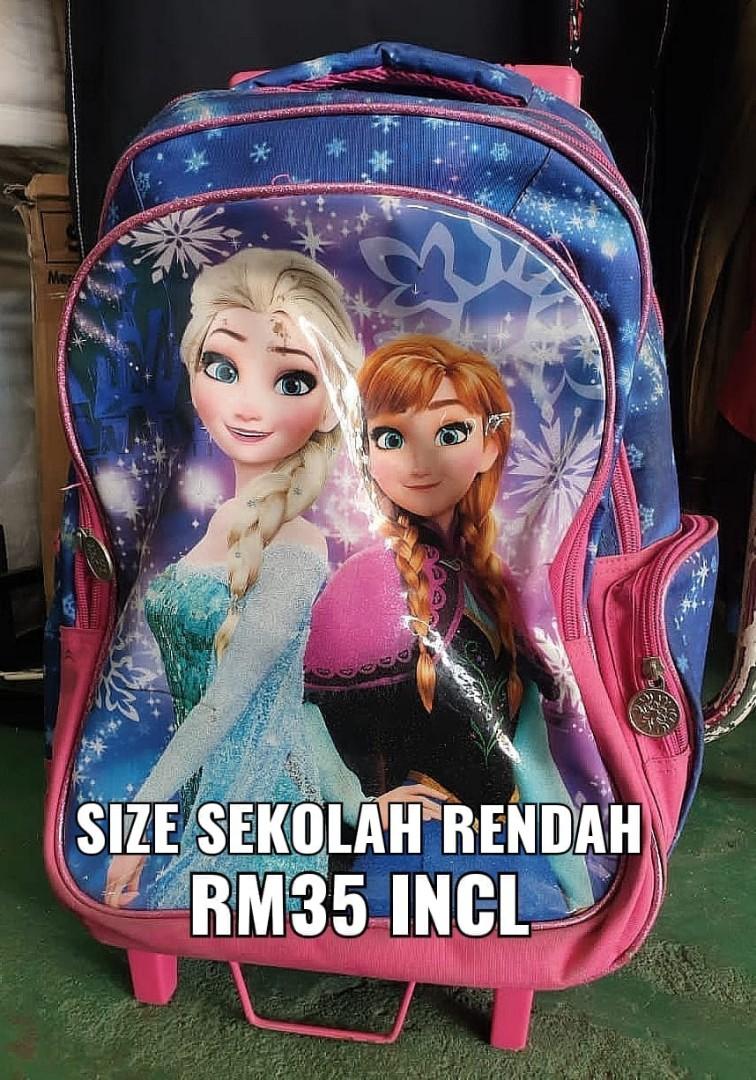 Beg sekolah frozen shop