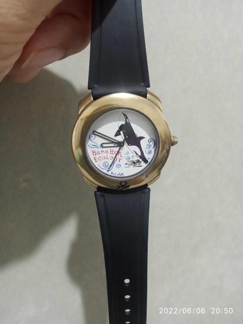Bulova Vintage Benetton Benetton By Bulova Time Of The World