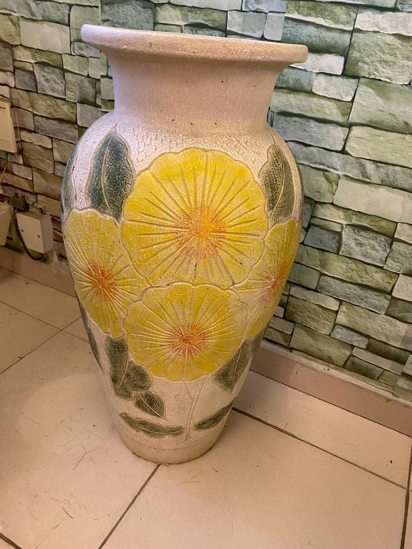 Big Vases, Furniture & Home Living, Home Decor, Vases & Decorative Bowls on Carousell