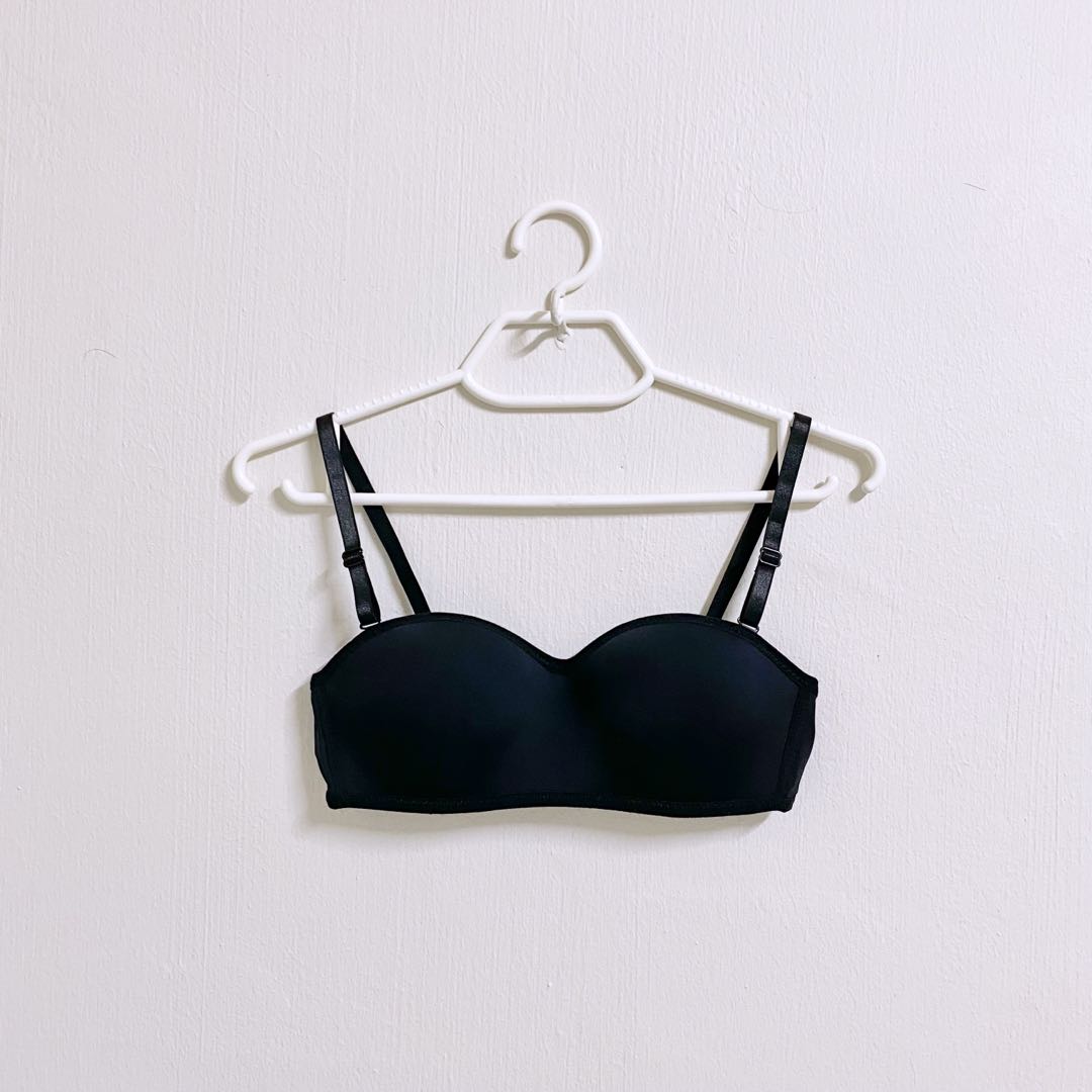 No Boundaries Women's Seamless Wireless Bandeau Bra