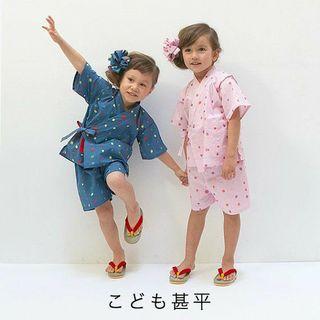 Blue Jinbei for Toddlers