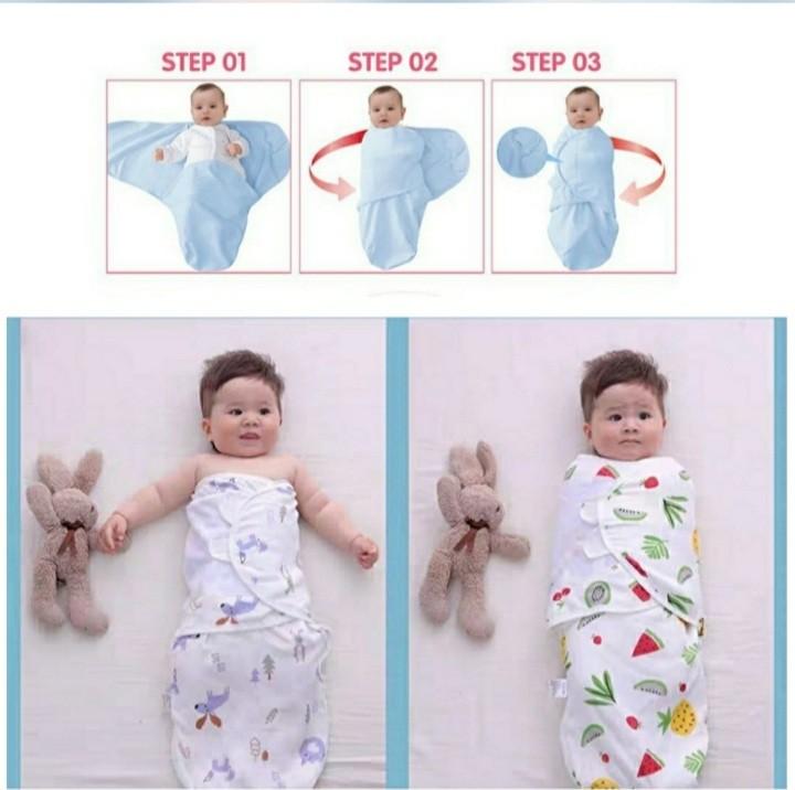 BN Baby Velcro Swaddle (Bamboo Cotton), Babies & Kids, Babies & Kids