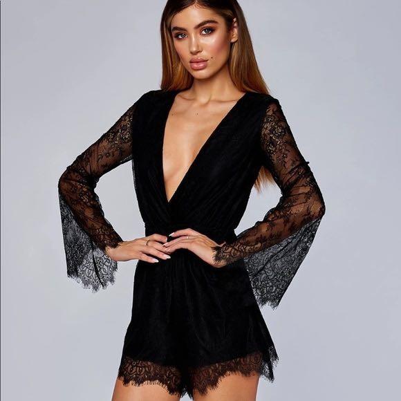 BN Meshki Mirabelle Long Sleeve Lace 