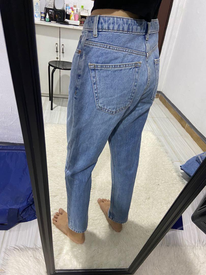 Boyfriend Jeans topshop, Fesyen Wanita 