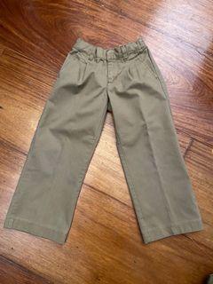 Boys Khaki School Pants