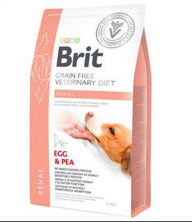 Brit Grain-Free Veterinary Diet Renal Egg and Pea 2kg Dog dry food