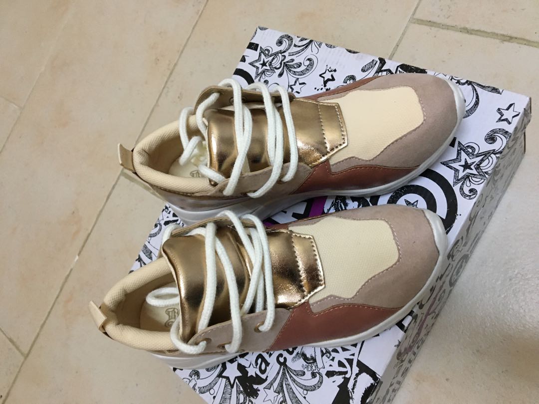 payless wedge sneakers