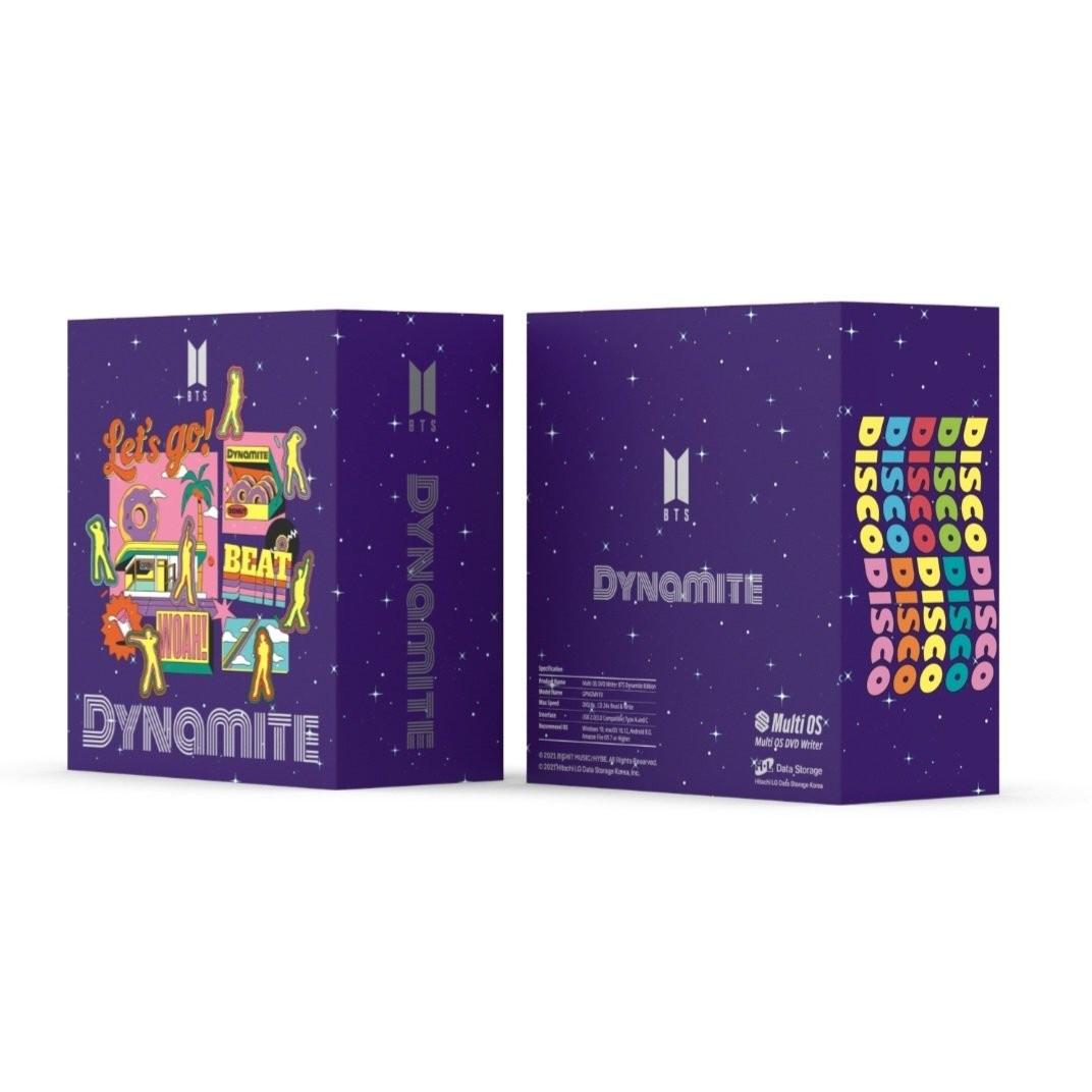 BTS Dynamite MULTI OS DVD Writer Violet, Hobbies & Toys, Memorabilia