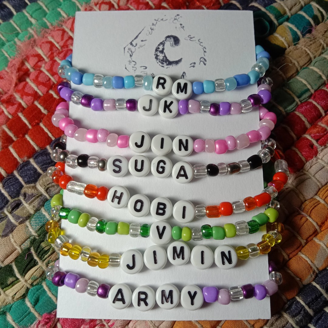 Bts shop inspired bracelets