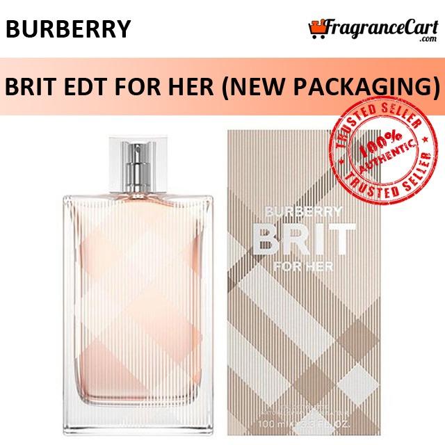 Burberry brit for her new hot sale packaging