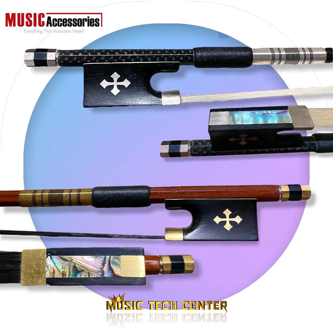Carbon Fiber / Ipe Violin Bow 4/4 Well Balanced Handmade + Black