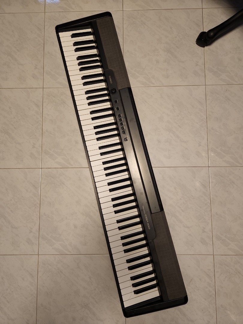 Casio CDP100 digital piano cannot power on, Hobbies & Toys, Music