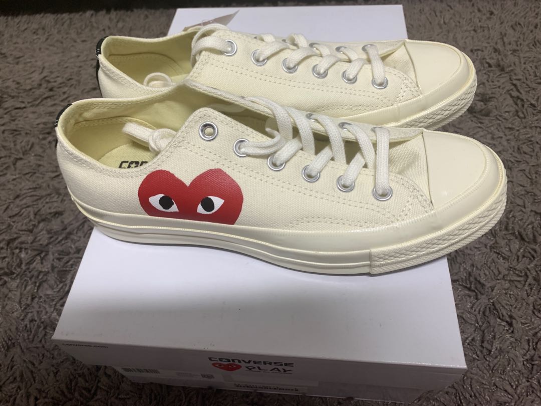 cdg converse size 4