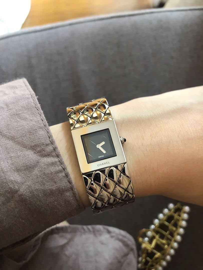Chanel Acier Watch, Barang Mewah, Jam 