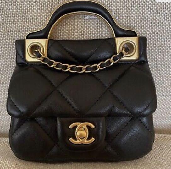 Chanel Flap card Holder with Chain, Luxury, Bags & Wallets on Carousell