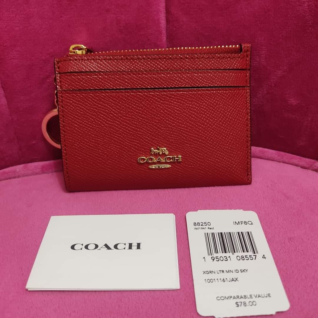 Coach key holder wallet, Women's Fashion, Bags & Wallets on Carousell