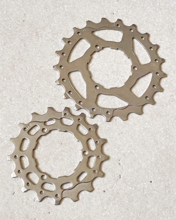 Cogset Upgrade 21t and 17t for Brompton P and T Line gear cog ext ...