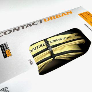 Continental Contact Urban Brompton Tyre - Creamwall 16 x 1.35" (Folding)