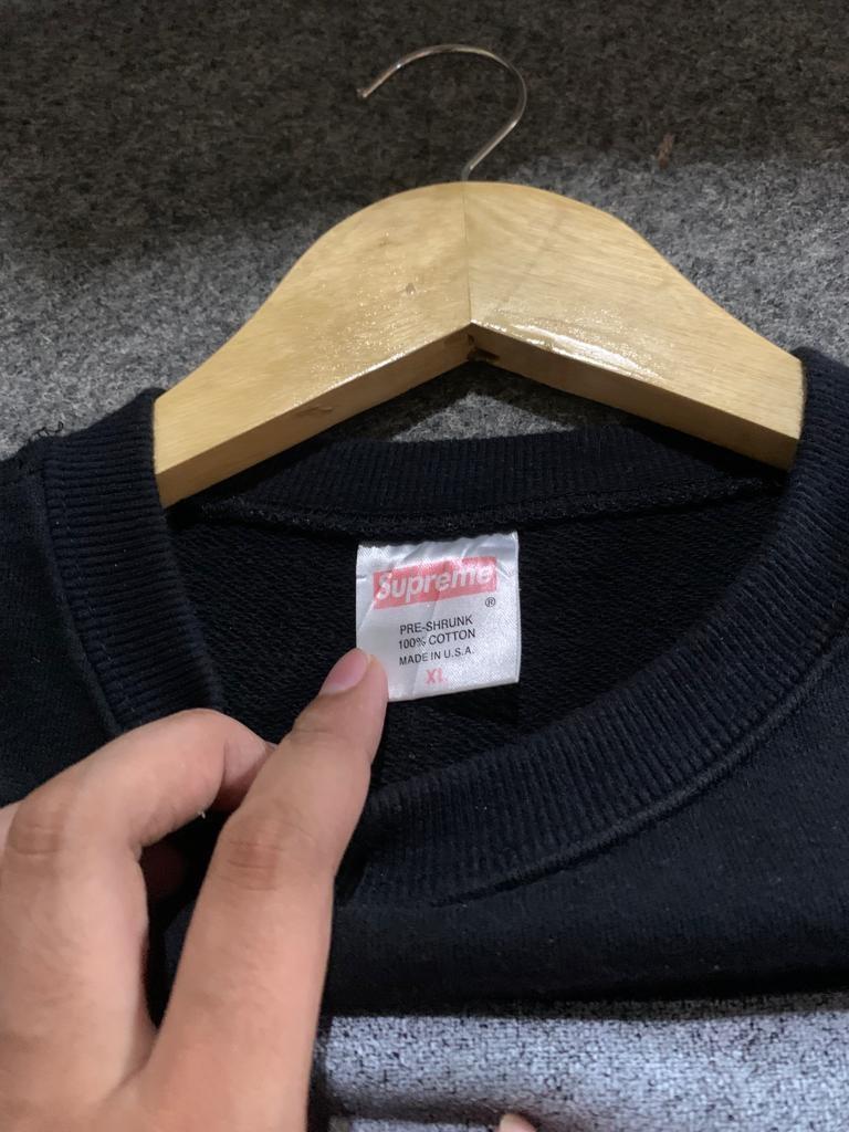 CREWNECK SUPREME X TERRY RICHARDSON, Fesyen Pria, Pakaian , Lainnya di