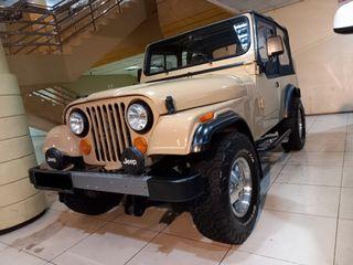 diJual Nego bisa tt dengan unit mobil lain.LAREDO Kanvas Coklat Muda 4x4 mt cj seven.Full Restore Bestop rare item.nopol b dki genap