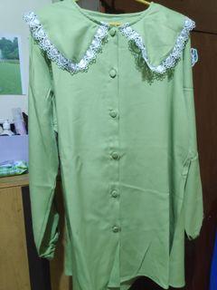 Dijual One Set Muslim Bahan Silky.