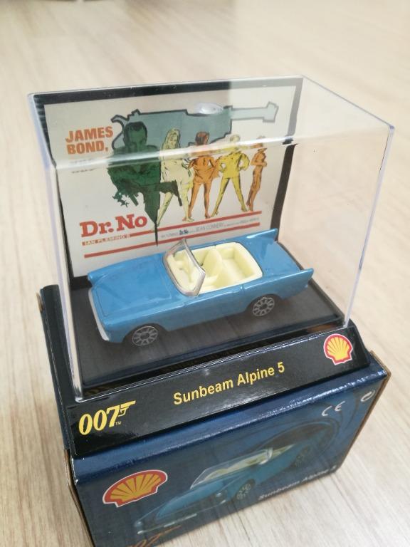 James Bond 007 Collectible 1:64th Scale Car From Shell Sunbeam Alpine 5 
