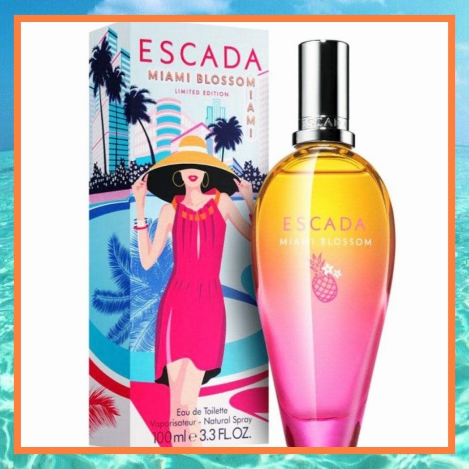 Escada Miami Blossom Limited Edition EDT 100ml Beauty Personal Care Fragrance Deodorants on Carousell