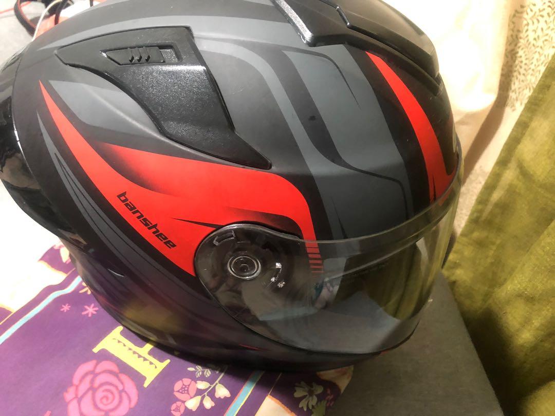 EVO Banshee Full Face Dual Visor Helmet 